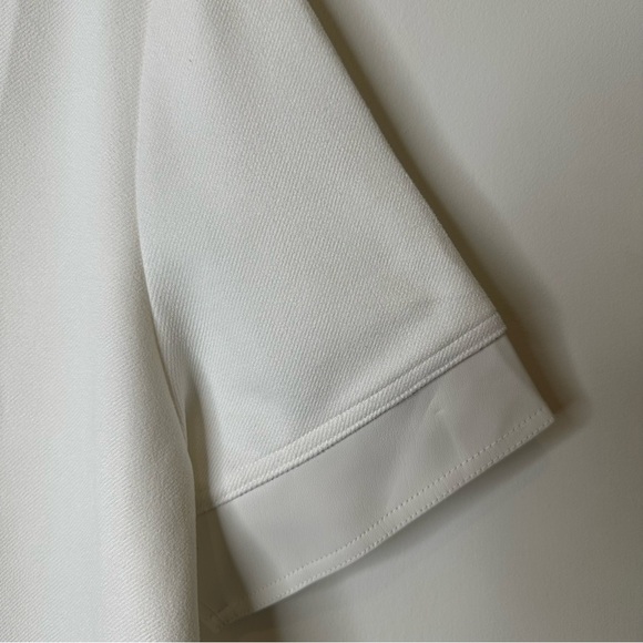 Zara white dress with 2 pockets XL - Picture 4 of 7